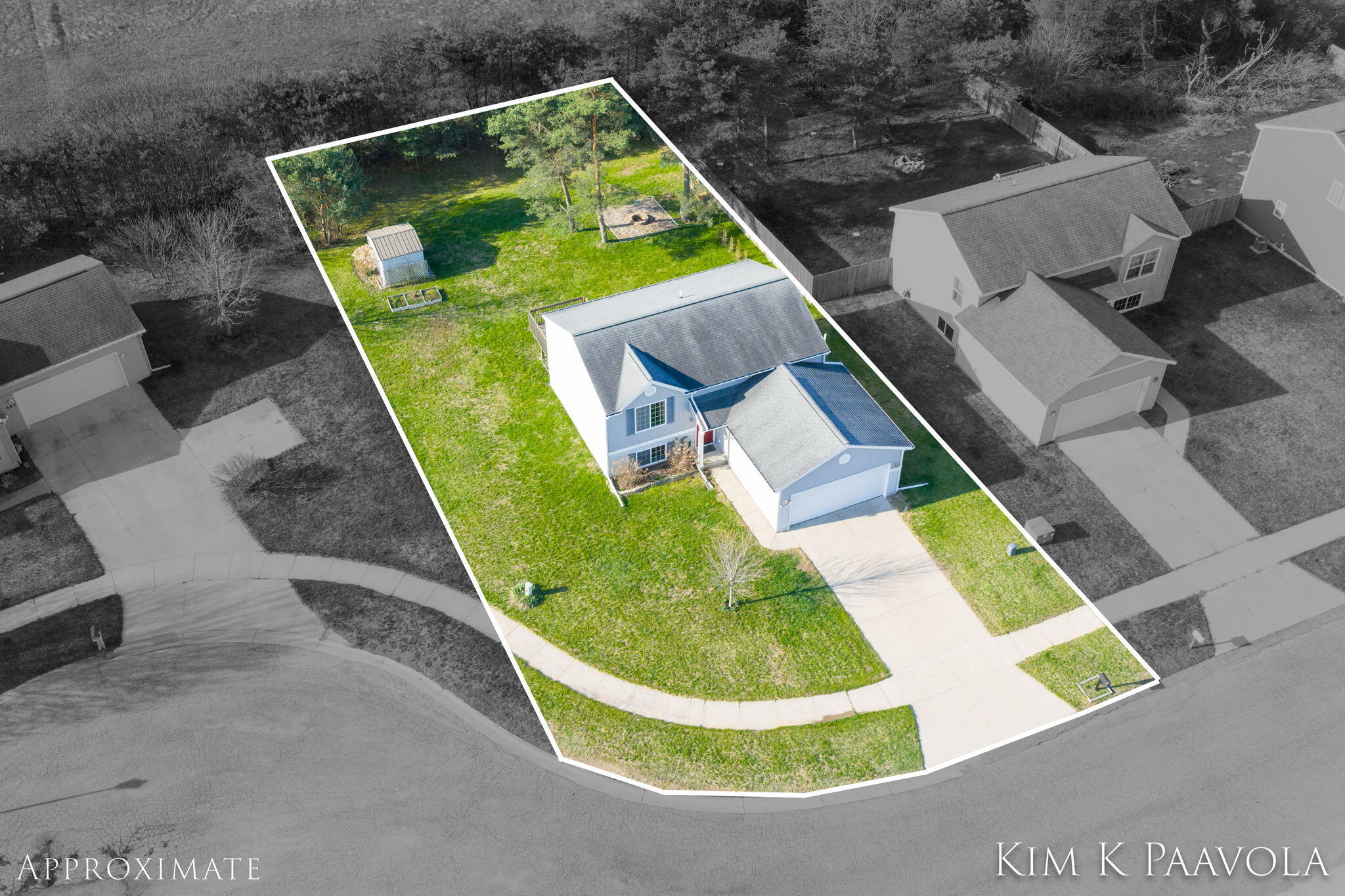 377 Pine Ridge Drive Belding, MI 48809 - Photo 2 of 44 Approximate boundary