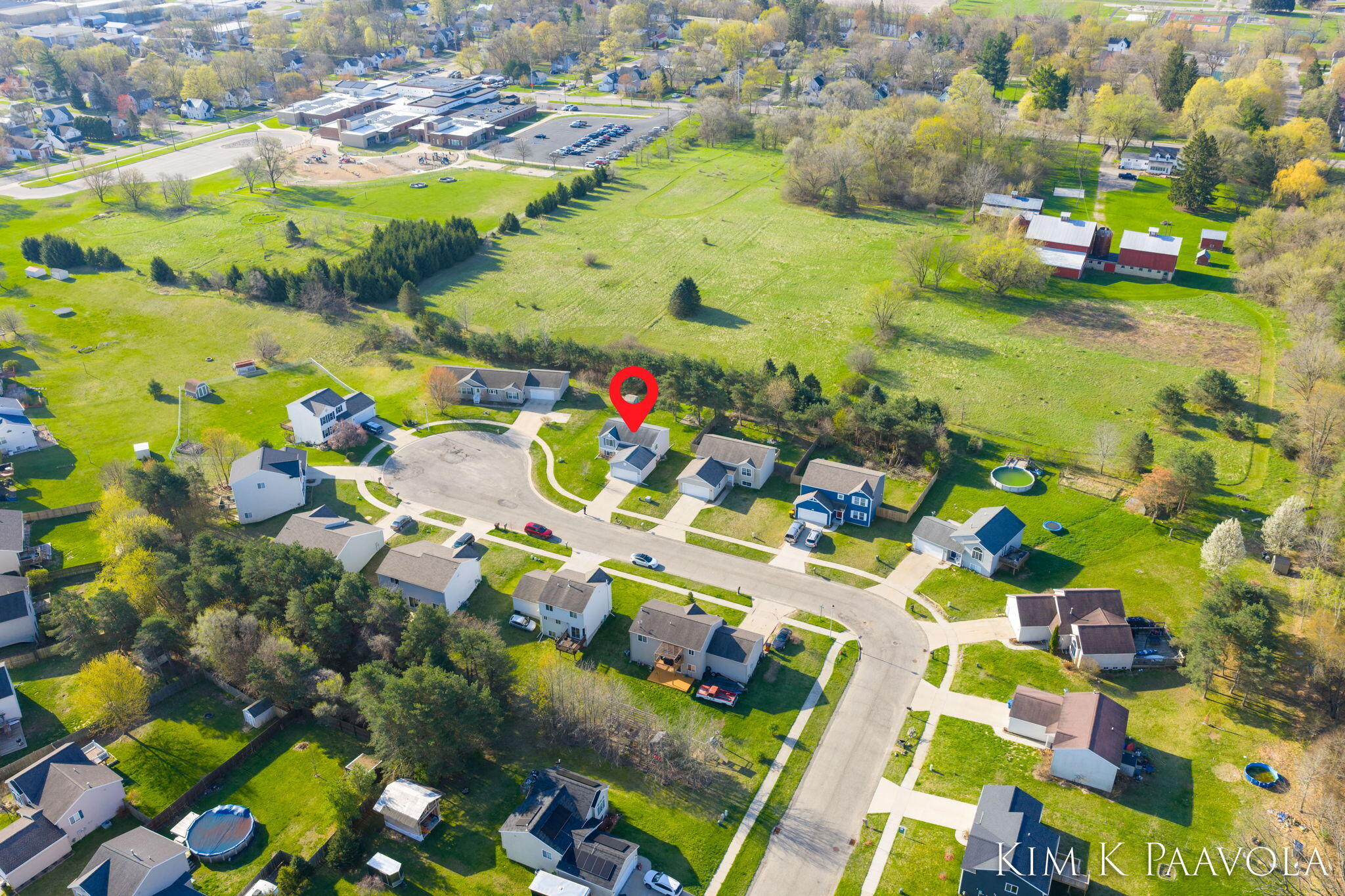 377 Pine Ridge Drive Belding, MI 48809 - Photo 41 of 44 Aerial view
