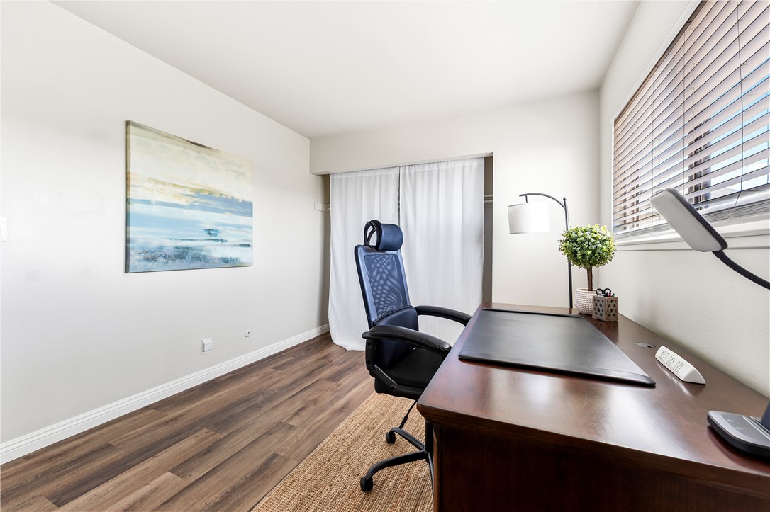10191 Virgil Circle Cypress, CA 90630 - Photo 35 of 53 a view of a workspace with furniture and window