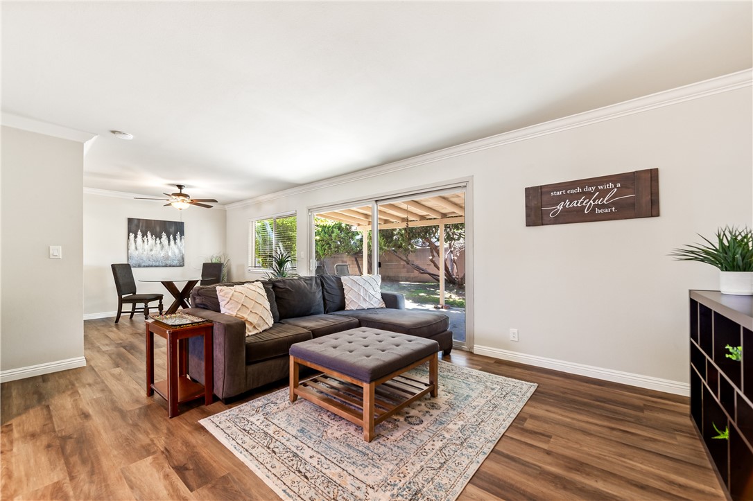 10191 Virgil Circle Cypress, CA 90630 - Photo 4 of 53 a living room with furniture and a rug