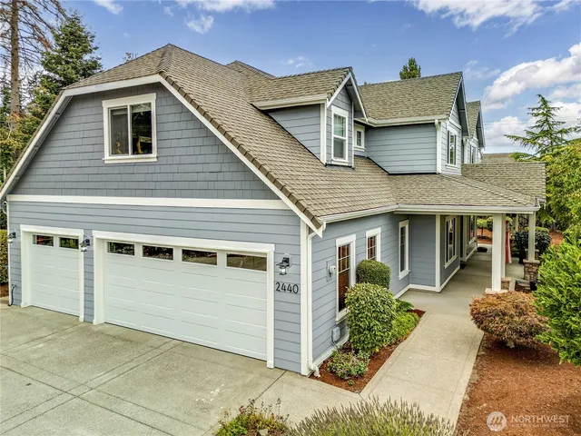an aerial view of a flower garden