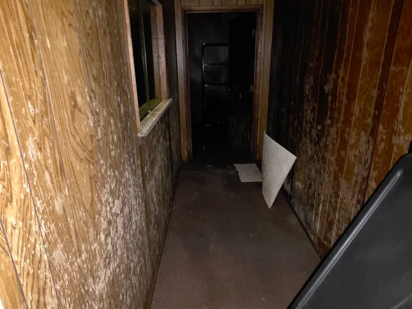 a view of empty room