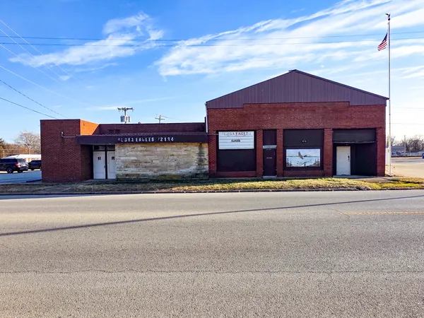 a view of a house with a outdoor space