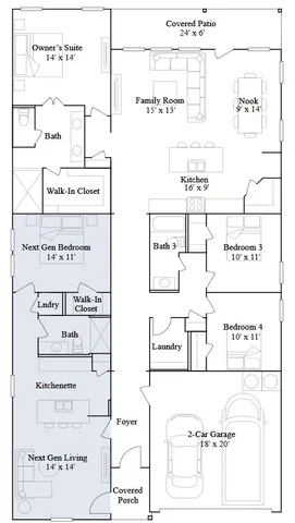 a view of kitchen with refrigerator sink and wooden floor
