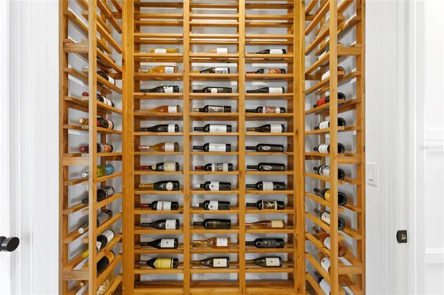 a bed room with a bed and a window