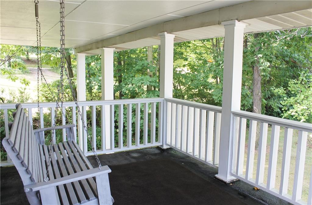 183 Concord Circle Road Beaver Falls, PA 15010 - Photo 18 of 25 The private deck off of the master bedroom is a secluded space for romantic evenings under the night sky...
