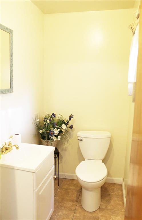183 Concord Circle Road Beaver Falls, PA 15010 - Photo 10 of 25 This convenient first-floor powder room is newly remodeled (finished on August 15!)