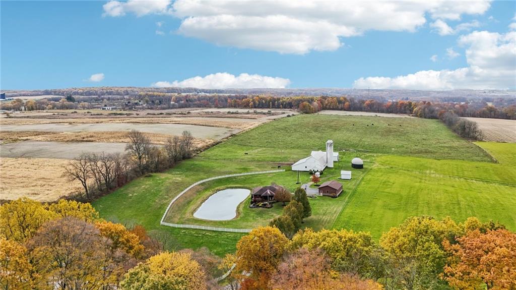 718 McDowell Road Volant, PA 16156 - Photo 33 of 34 a view of a lake with a big yard