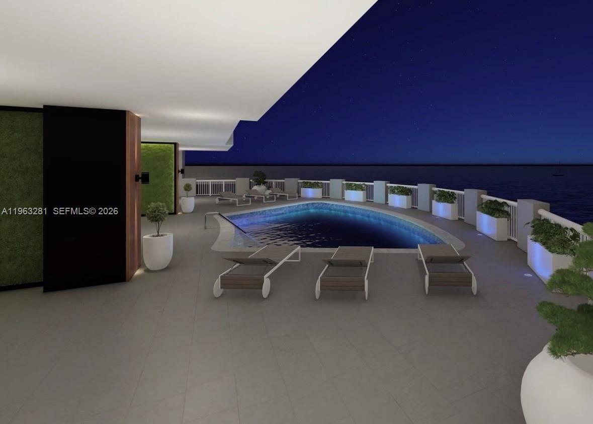 170 Southeast 14th Street, Unit 1606 Miami, FL 33131 - Photo 24 of 24 a dining room with furniture and a rug