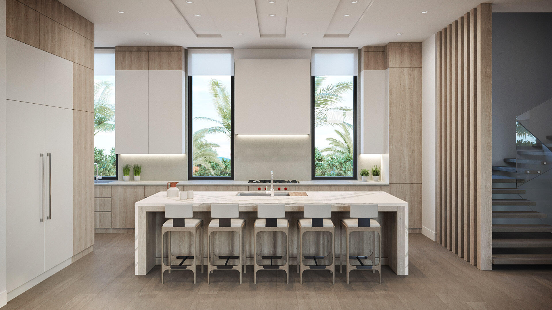 325 Grove Place Delray Beach, FL 33444 - Photo 5 of 37 Serenity Modern Kitchen