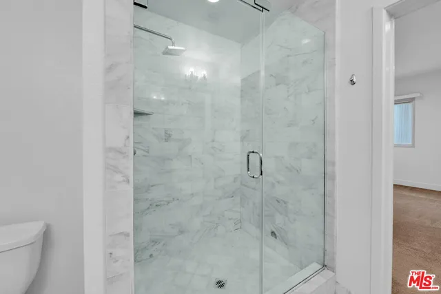 a close view of closet