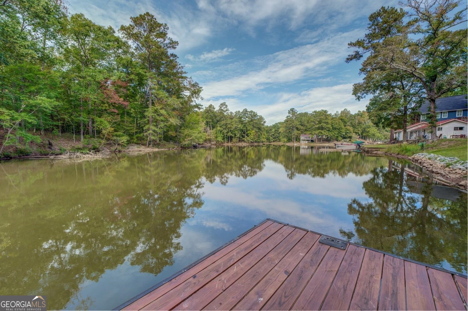 0 Summit View Road Jackson, GA 30233 - Photo 13 of 23 a view of a lake with wooden floor