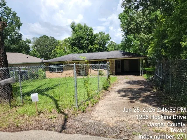 $66,009 | 1206 Hopkins Drive, Jasper, TX 75951