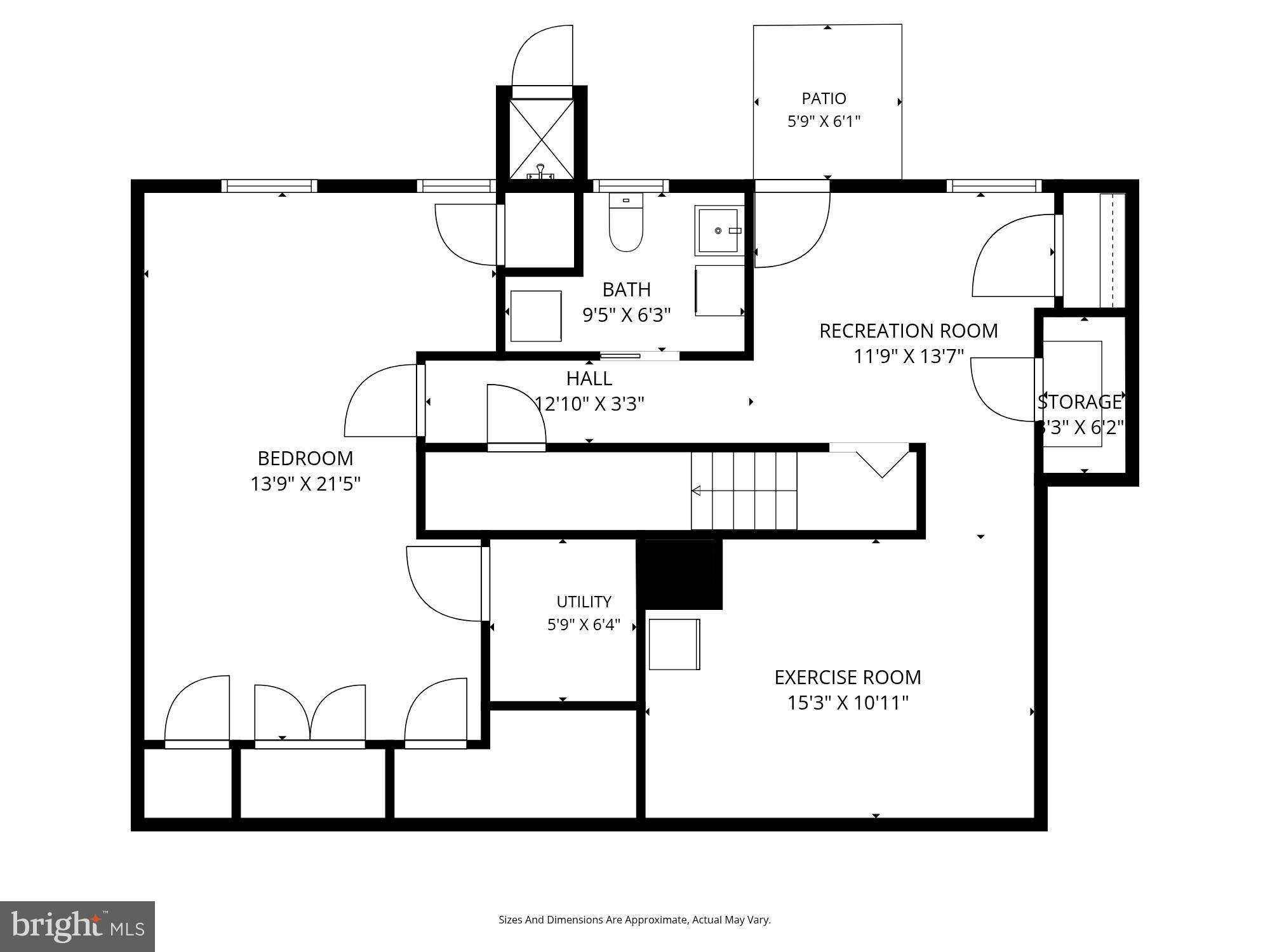 7049 Mink Hollow Road Highland, MD 20777 - Photo 69 of 72 House floorplan - lower level