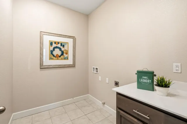 a view of a backyard with sitting area