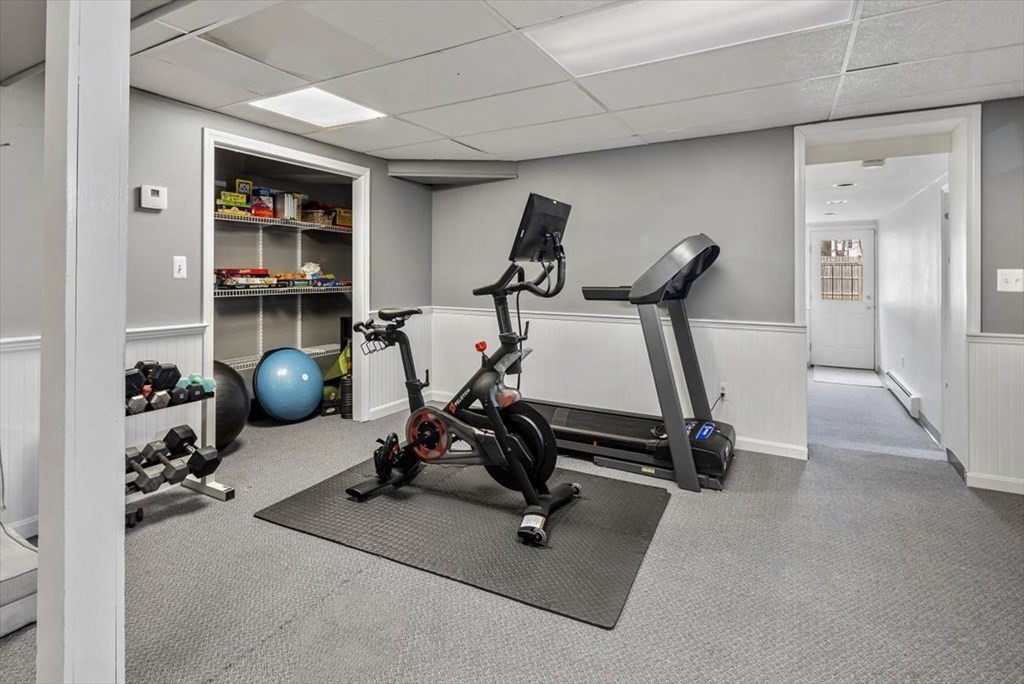 26 Stanford Drive Hingham, MA 02043 - Photo 28 of 37 a view of a room with gym equipment