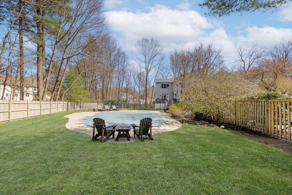 26 Stanford Drive Hingham, MA 02043 - Photo 36 of 37 a view of a garden with swimming pool