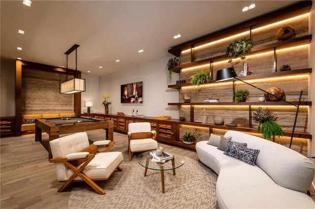 a view of a city with tall buildings