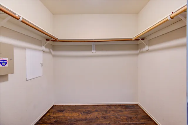 a view of walk in closet