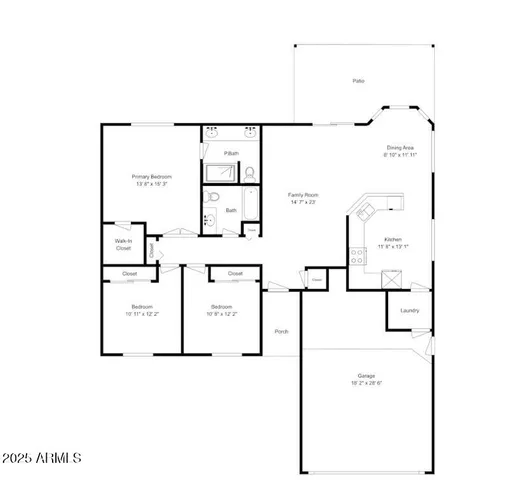$1,645 | 7041 West Krall Street, Glendale, AZ 85303