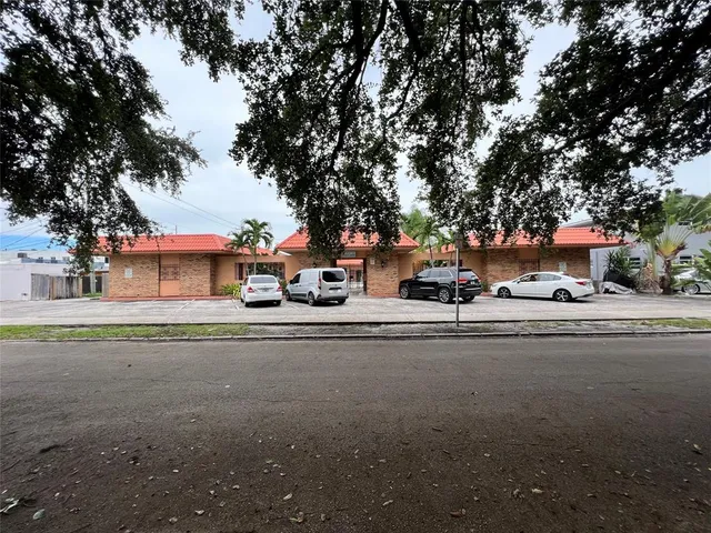 a car parked on the side of the road