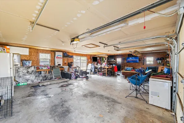 a view of a storage room with a lot of stuff
