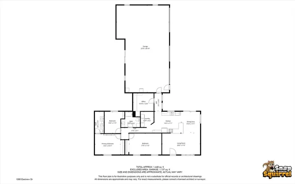 a picture of floor plan