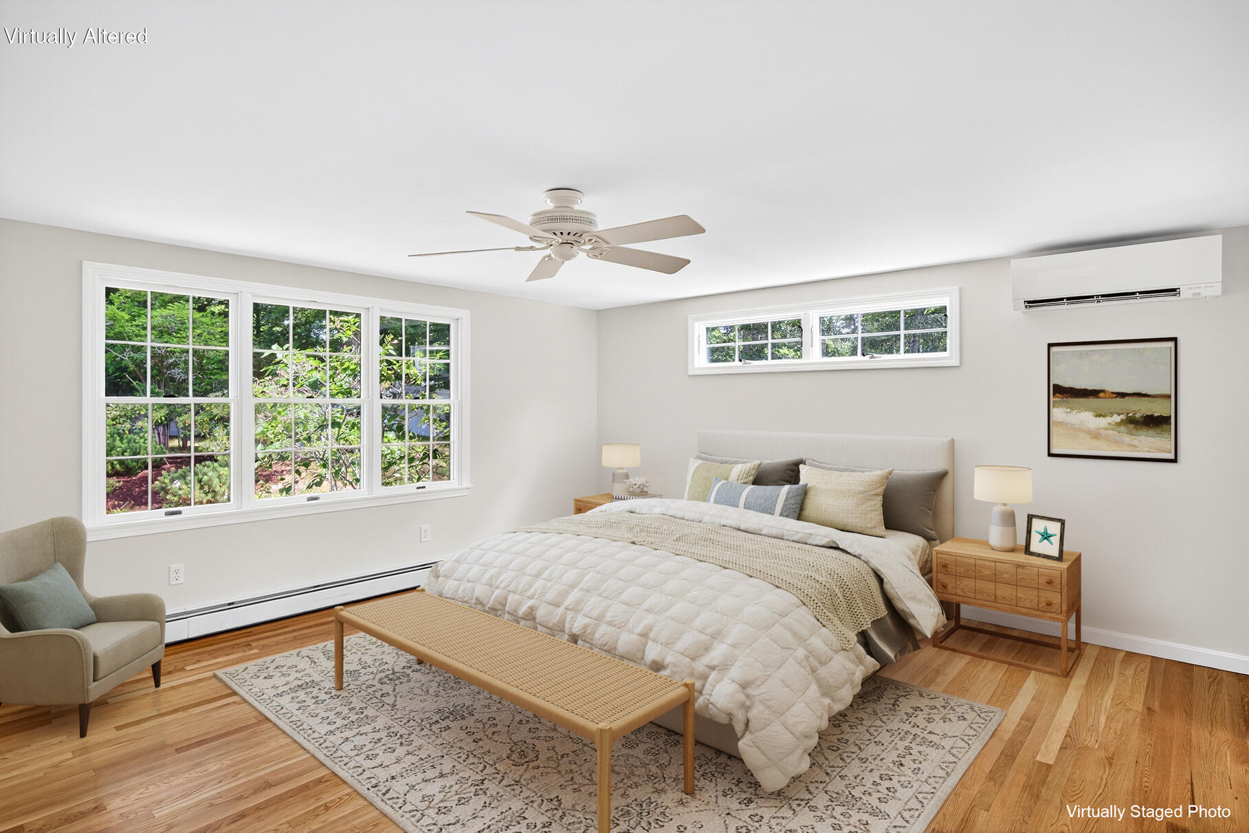 510 Hay Road Eastham, MA 02642 - Photo 11 of 34 a bedroom with a bed and wooden floor