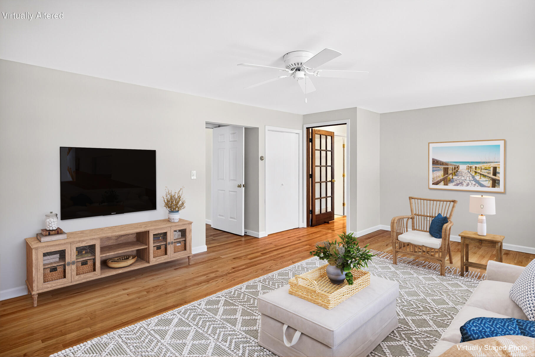 510 Hay Road Eastham, MA 02642 - Photo 15 of 34 a living room with furniture and a flat screen tv