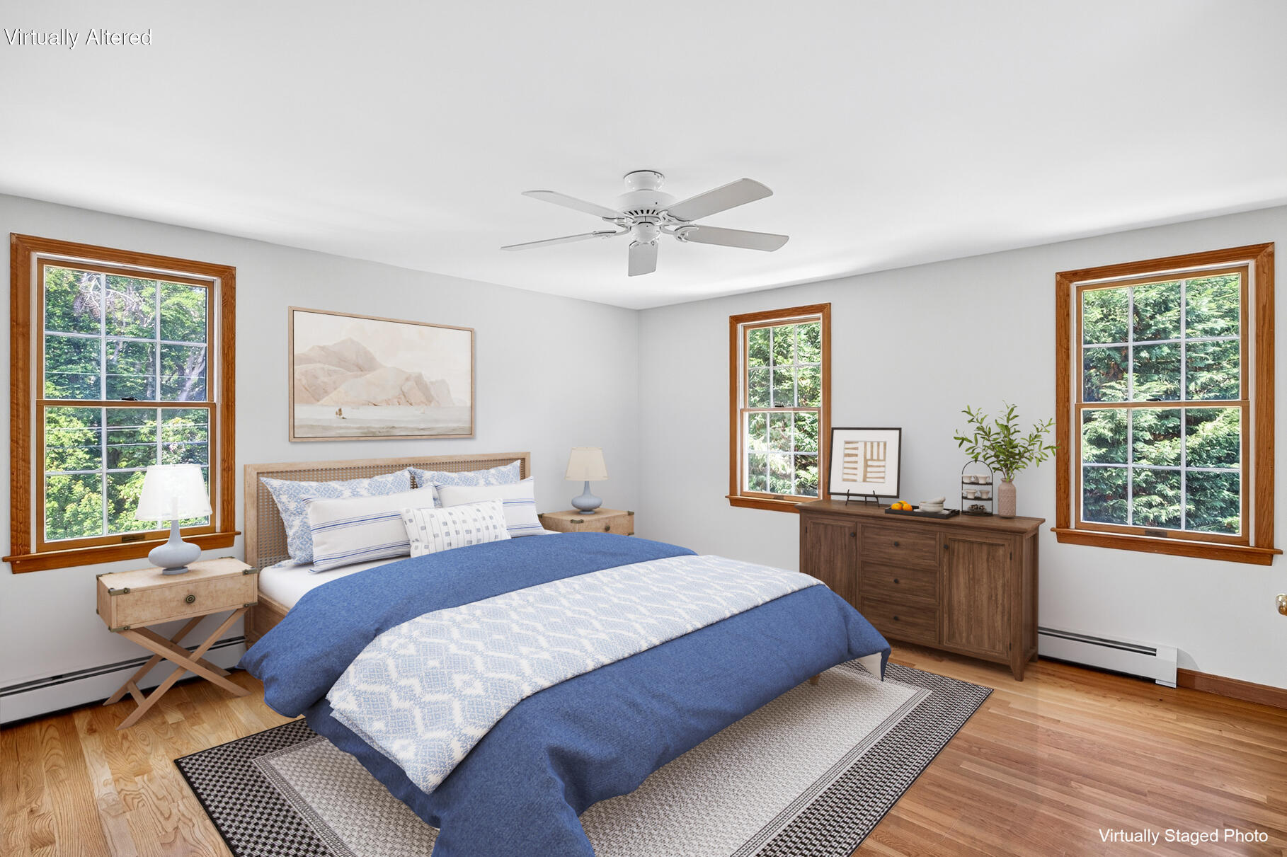 510 Hay Road Eastham, MA 02642 - Photo 19 of 34 a bedroom with a large bed and windows