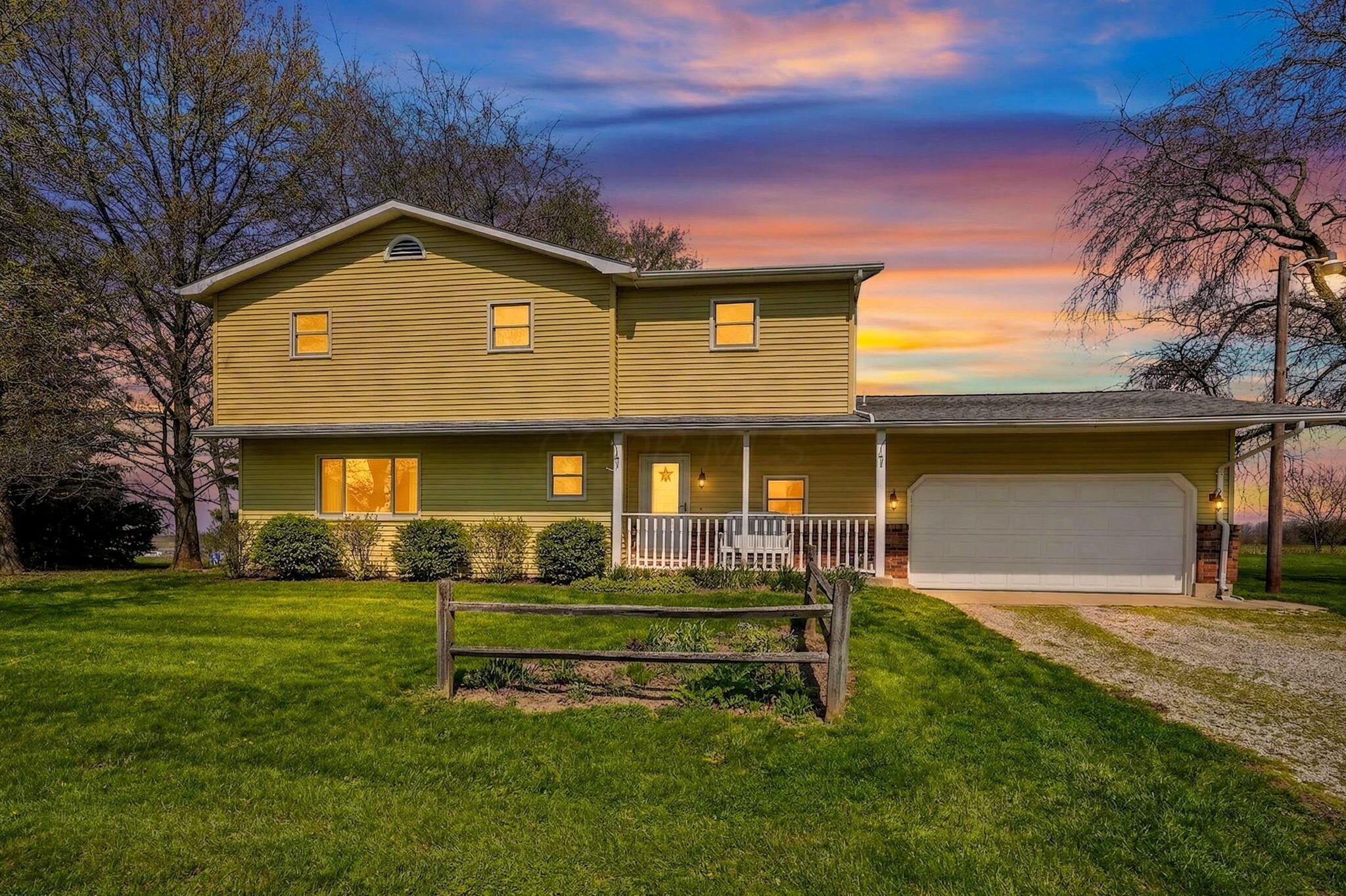 8080 Hagerty Road Ashville, OH 43103 - Photo 36 of 45 8080 Hagerty Rd Virtual Twilight