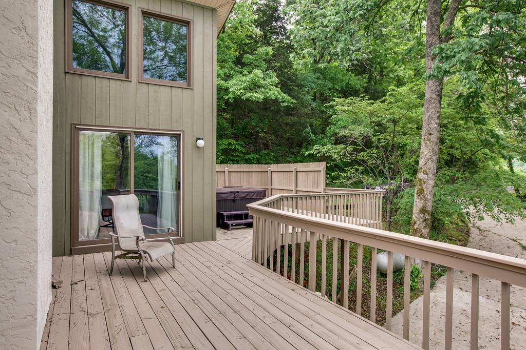 893 Floating Mill Village Road Silver Point, TN 38582 - Photo 21 of 23 a view of balcony with wooden floor and seating space