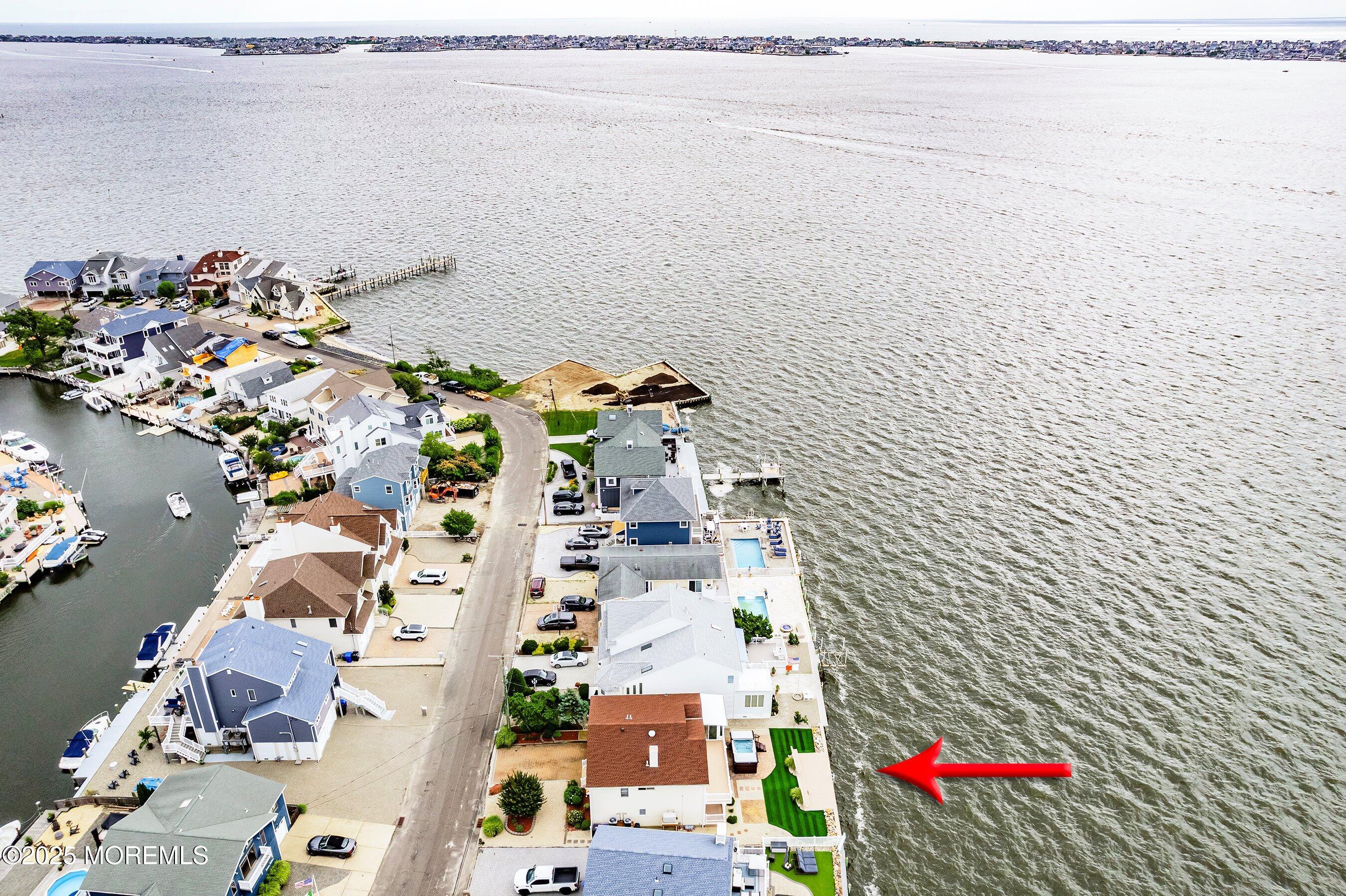 63 Rochester Drive Brick, NJ 08723 - Photo 13 of 48 07-Right Aerial with arrow