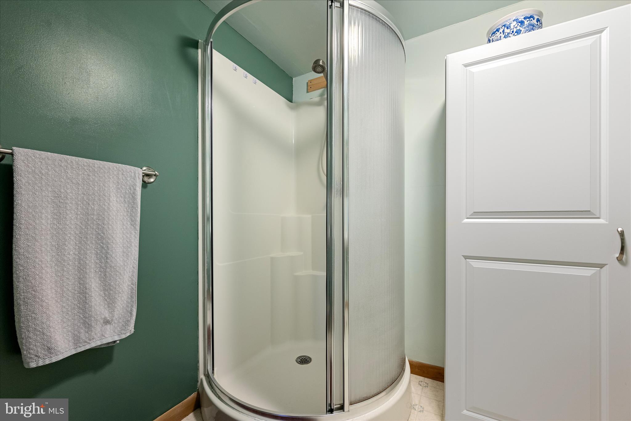 249 Crestview Lane Berkeley Springs, WV 25411 - Photo 25 of 52 a bathroom with a glass shower door