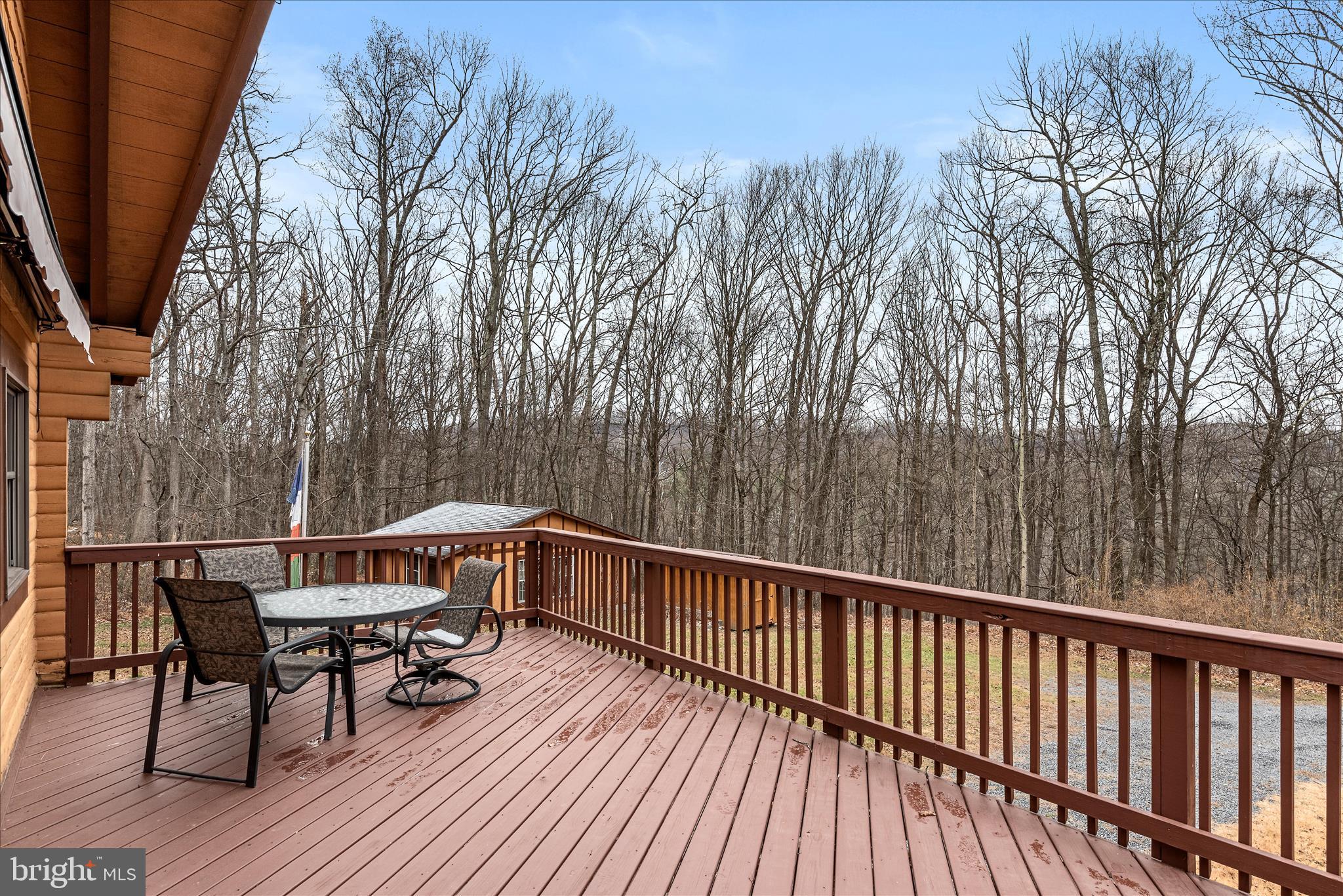 249 Crestview Lane Berkeley Springs, WV 25411 - Photo 39 of 52 a view of a chairs on the roof deck
