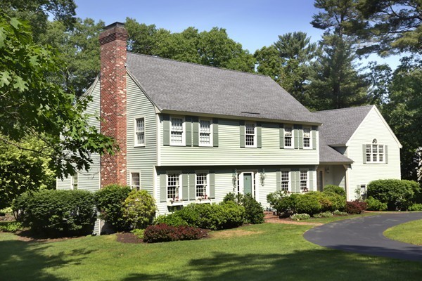 65 Boren Lane Boxford, MA 01921 - Photo 1 of 28 a aerial view of a house next to a yard