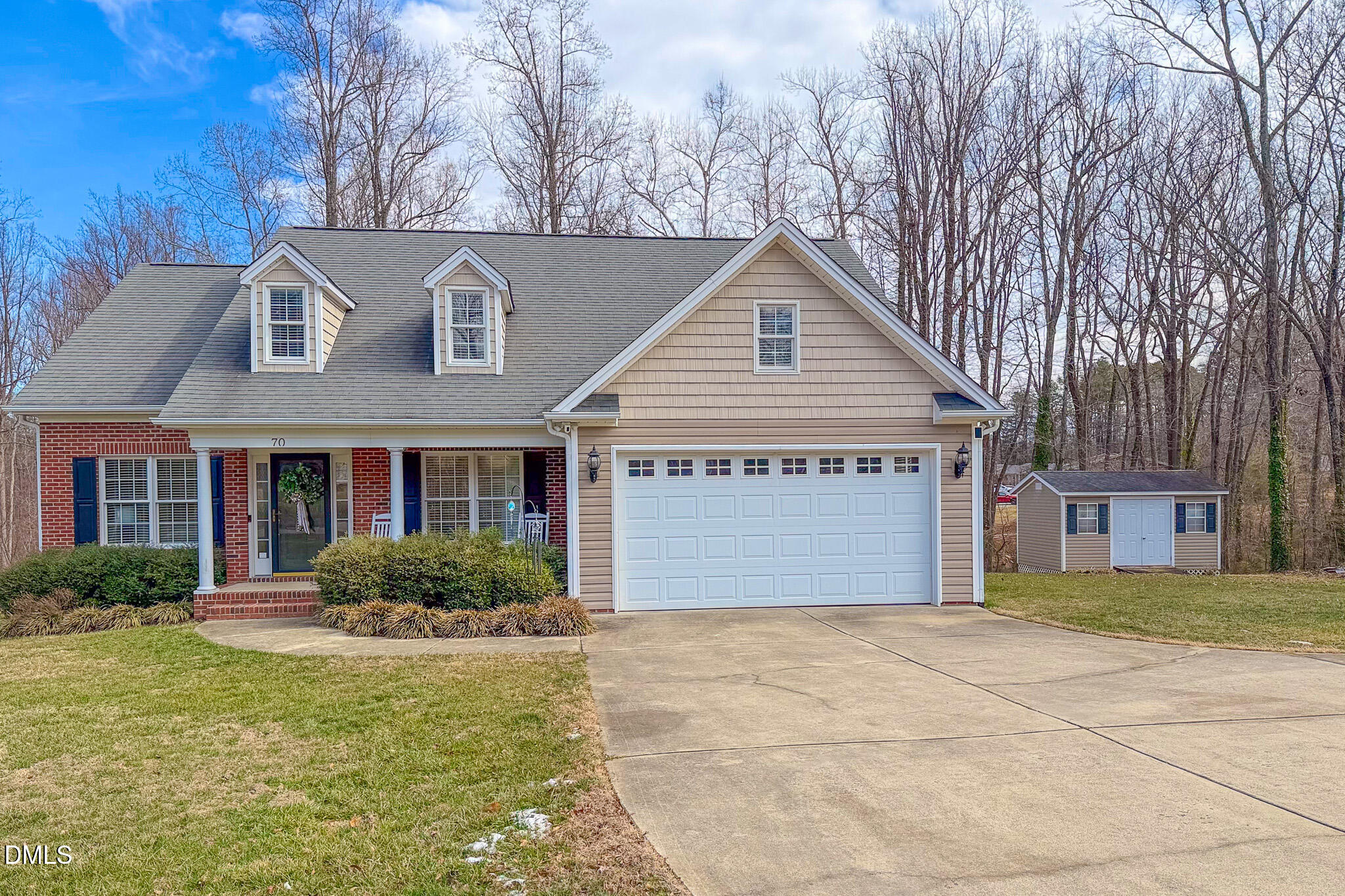 70 Younger Road Roxboro, NC 27573 - Photo 45 of 45 a front view of house with yard and trees around