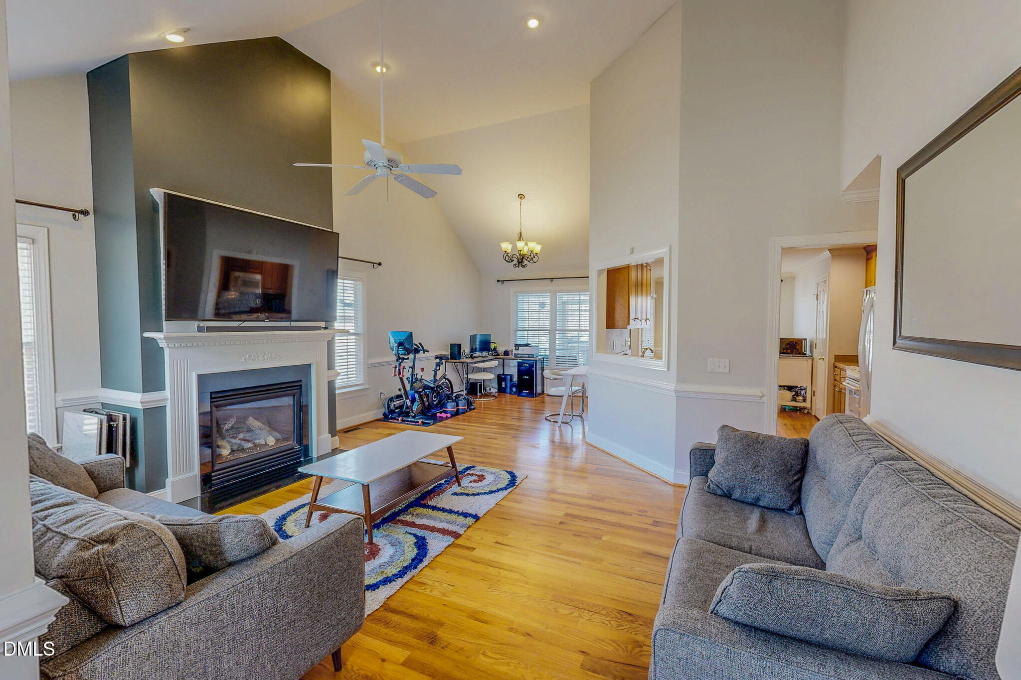 70 Younger Road Roxboro, NC 27573 - Photo 9 of 45 a living room with furniture and a fireplace