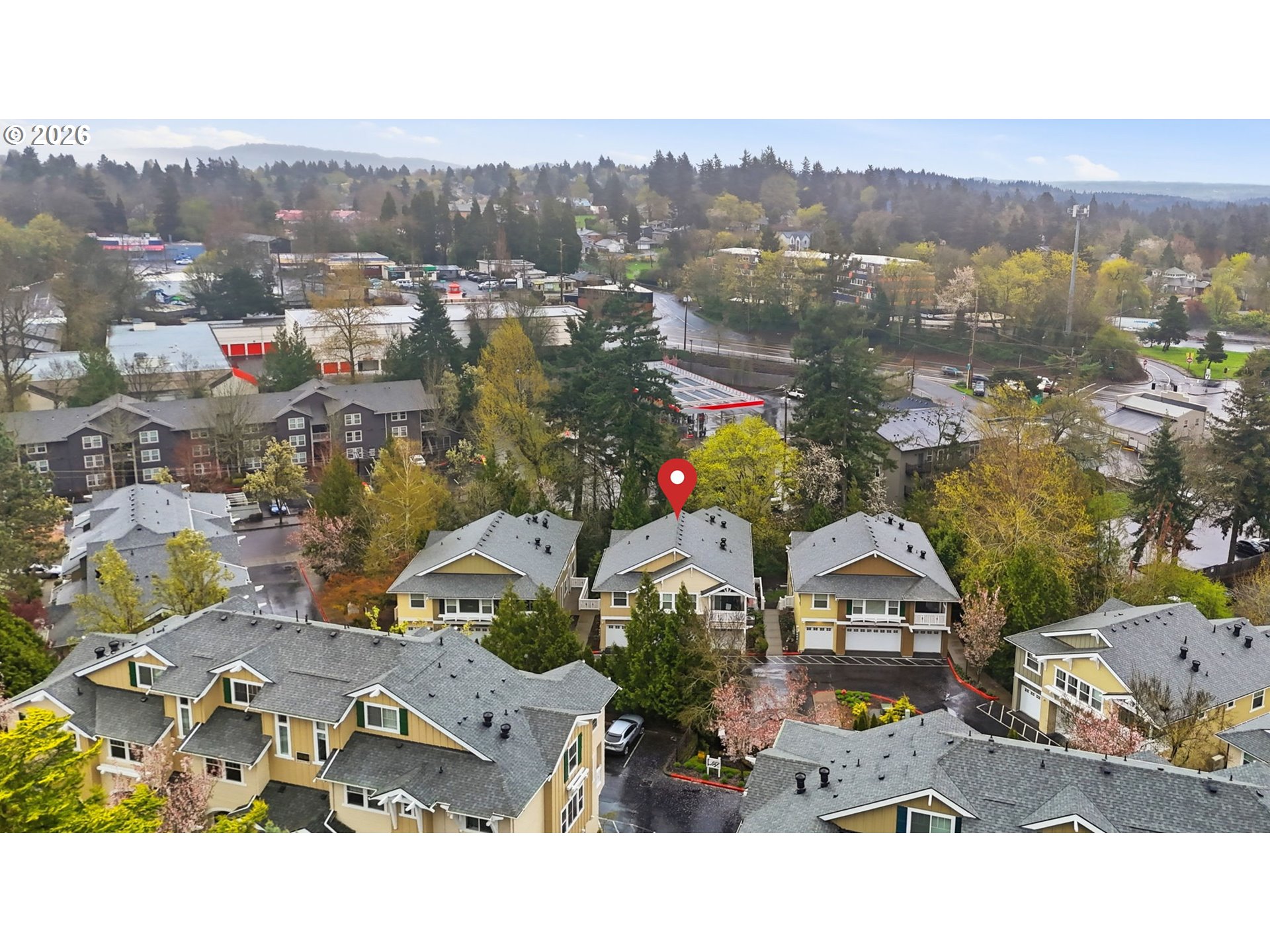 8361 Southwest 24th Avenue Portland, OR 97219 - Photo 35 of 39 an aerial view of multiple house