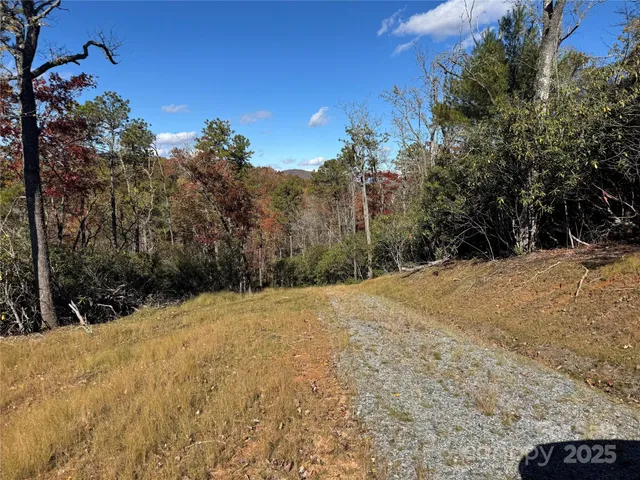 a view of a backyard of a house