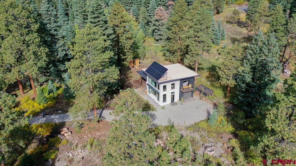 448 Hermosa View Drive Durango, CO 81301 - Photo 3 of 42 a view of a house with a yard