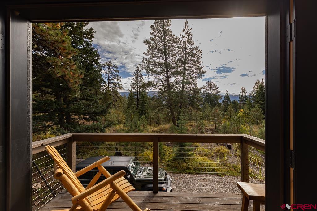 448 Hermosa View Drive Durango, CO 81301 - Photo 9 of 42 a view of a lake from a balcony