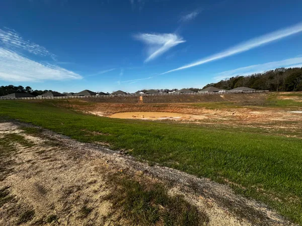 a view of lake with mountain
