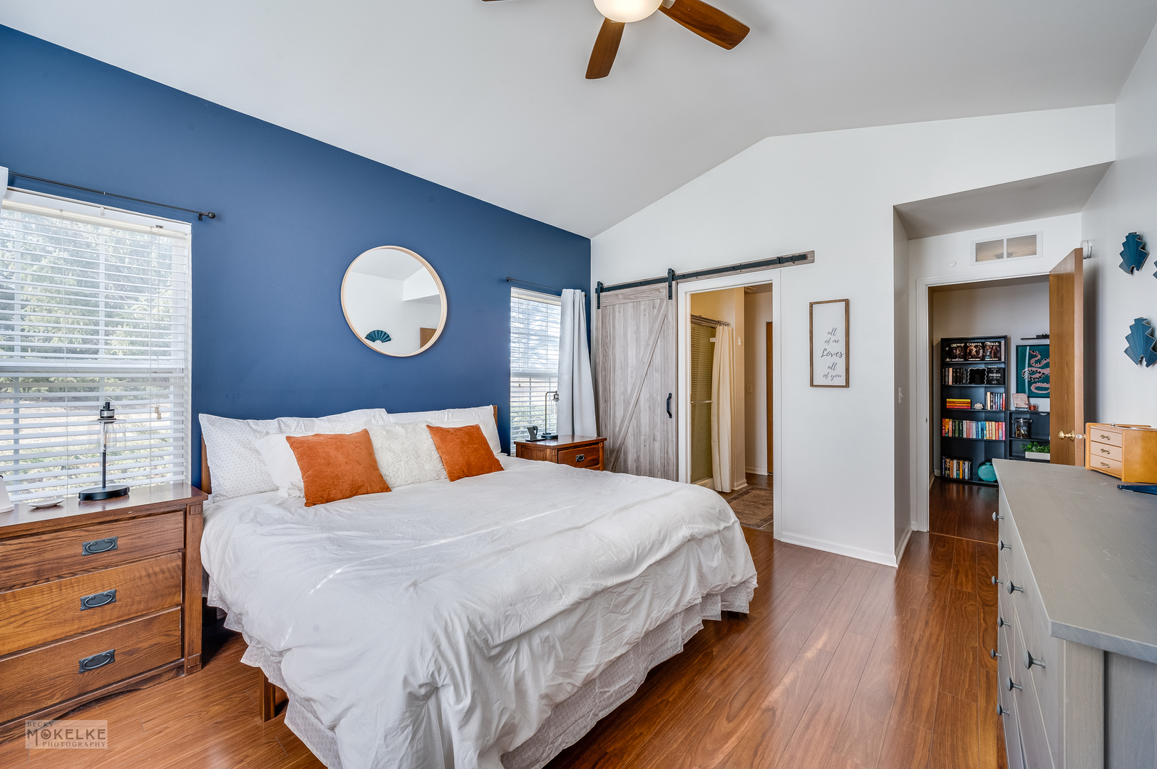 26 Rolling Oaks Road Sugar Grove, IL 60554 - Photo 14 of 25 a bedroom with a bed and wooden floor