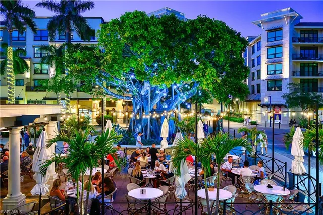 a view of a chairs and table in a outdoor space
