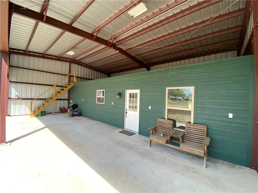 2696 Franke Road Goliad, TX 77963 - Photo 4 of 12 a view of a patio with a table and a chairs