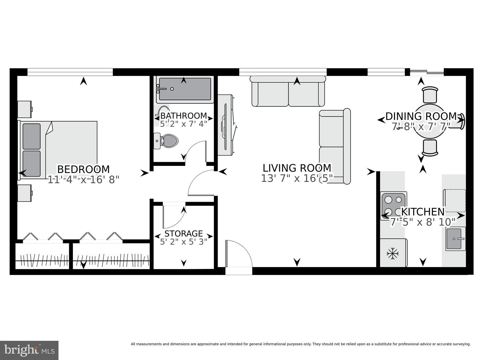 2325 42nd Street Northwest, Unit 104 Washington, DC 20007 - Photo 20 of 25 a picture of a floor plan