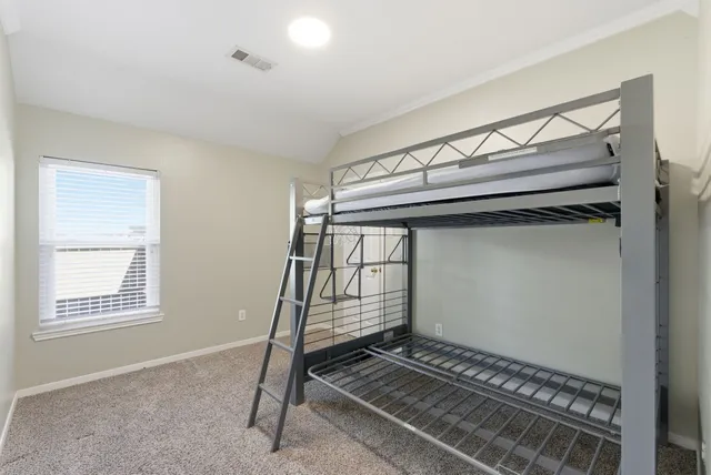 a view of a backyard with a garden