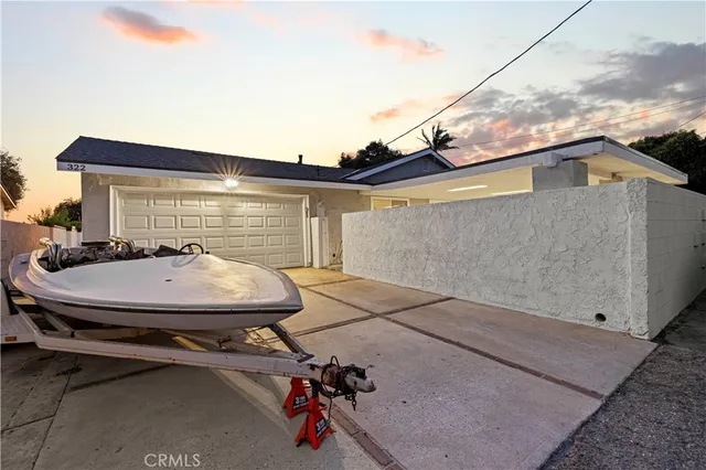 a view of house with outdoor space