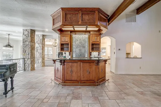 a view of a living room